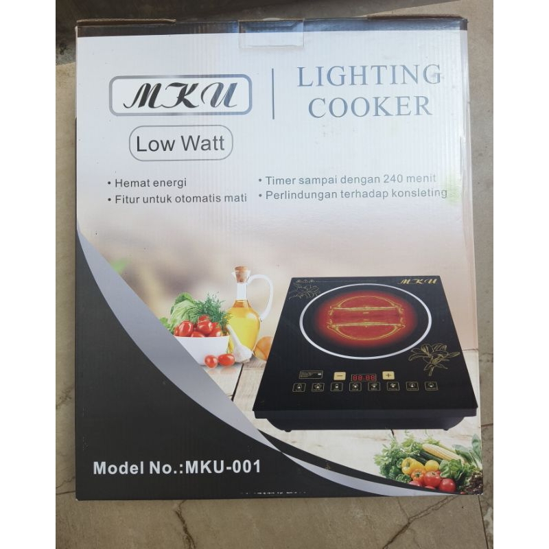 Kompor Listrik / Kompor Induksi MKU Lighting Cooker Low Wat