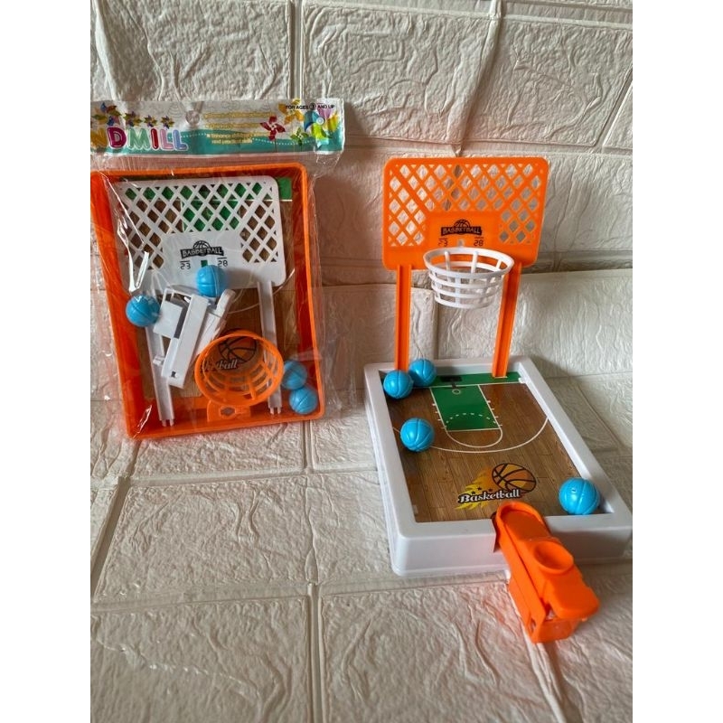 MAINAN ANAK BASKET BALL PENCET MINI
