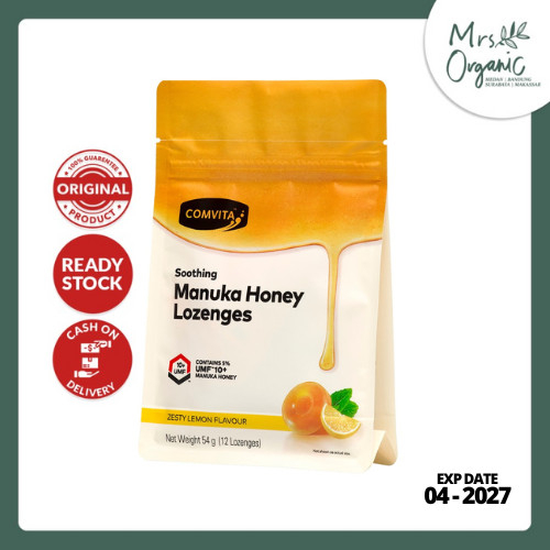 

Permen Comvita Manuka Lozenges Lemon Honey UMF 10 + 12 Loz