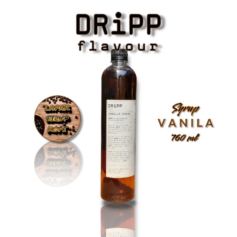 

Dripp - Vanila syrup 760ml- sirup minuman rasa vanila