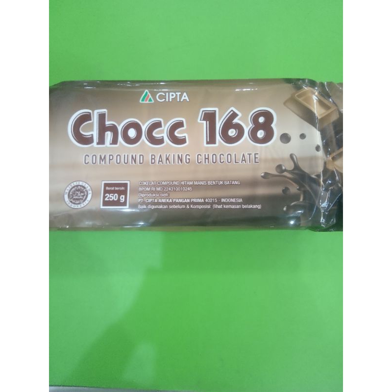 

Cokelat Batang Merek Chocc 168 Berat 250g