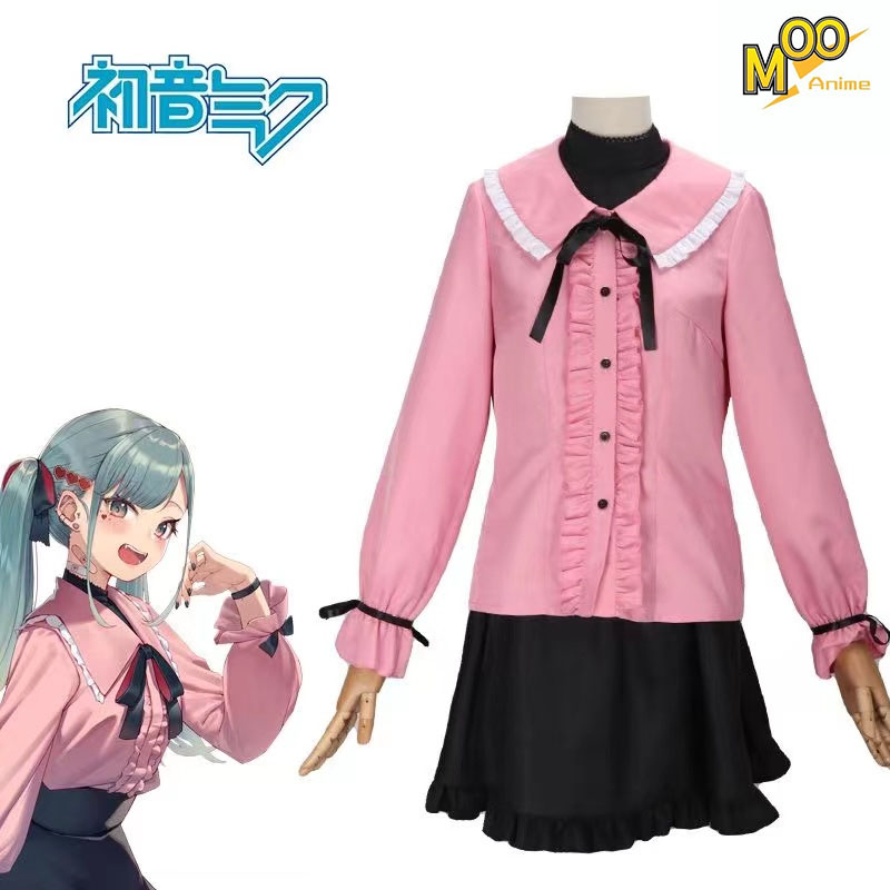 Halloween Hatsune Miku cosplay costume VOCALOID vampire cosplay skirt anime clothing