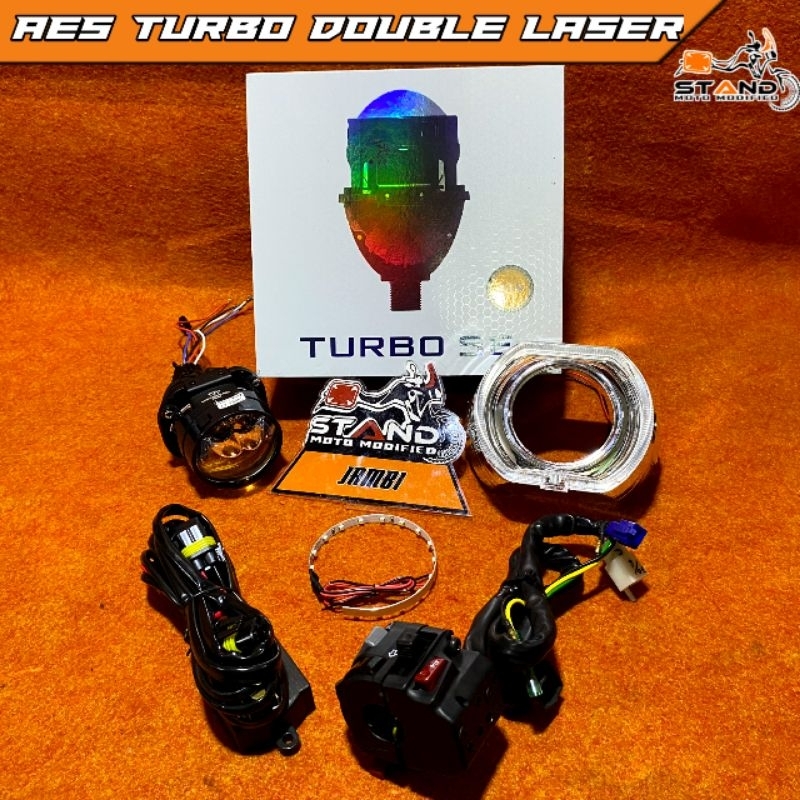 Paketan Biled AES Turbo Double Laser