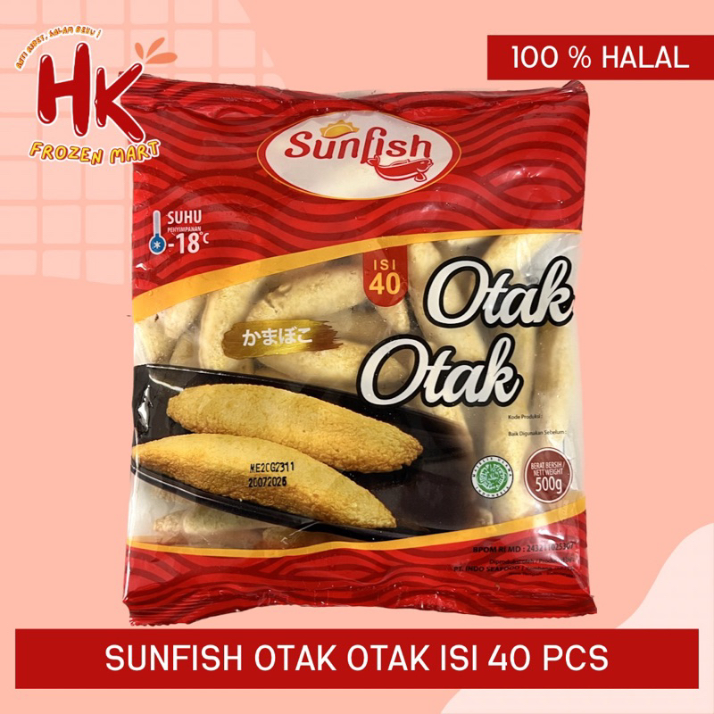 

Sunfish Otak Otak isi 40 pcs 500gr | otakotak Singapore Mini fish cake kecil 500 gr HK FROZEN MART