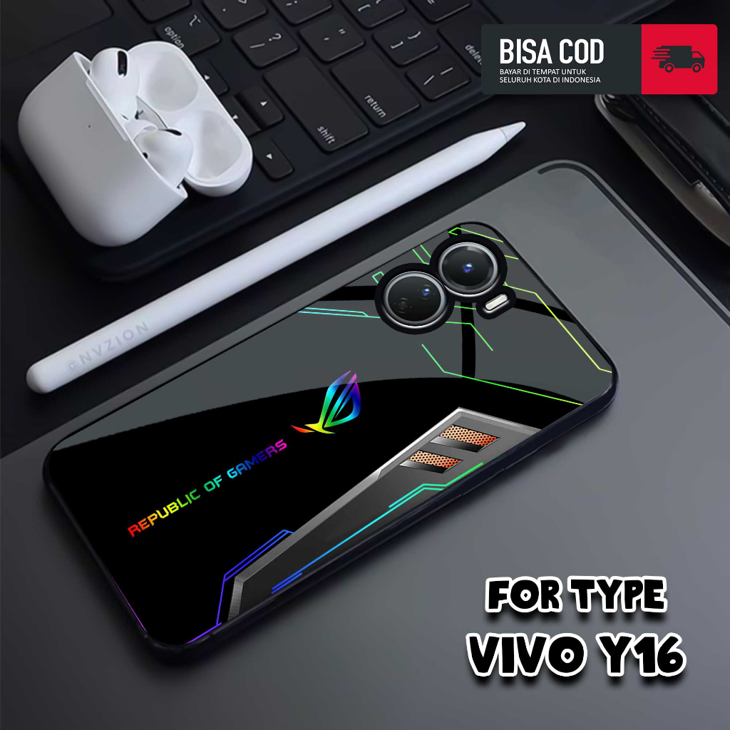 Case Vivo Y16 - MOTIF ROG - Casing Hp Vivo Y16 - Hardcase Premium Glossy - Silikon - Softcase Hp - A