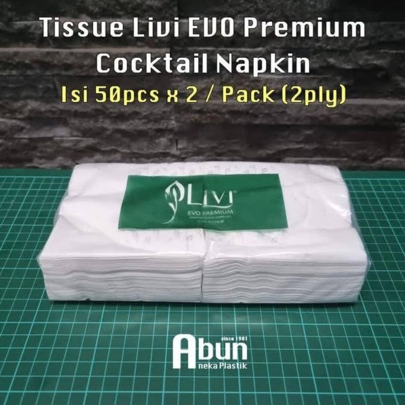Tissue Livi Evo Premium isi 100