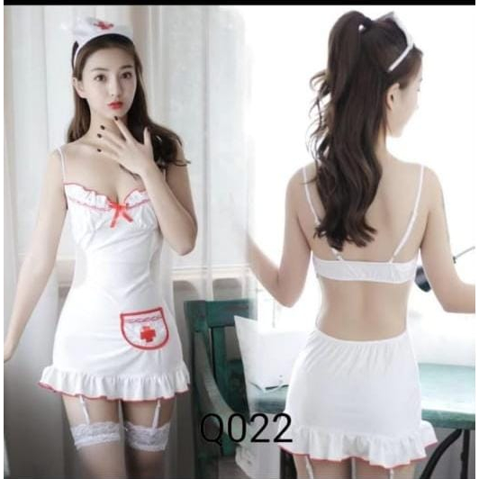 vz lingerie - COSPLAY 4 /LINGERIE COSPLAY PERAWAT SEXY FULL SET