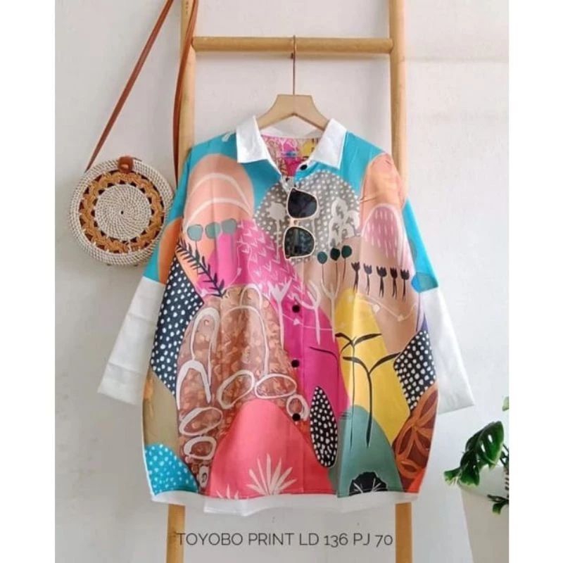 blouse katun toyobo/atasan wanita
