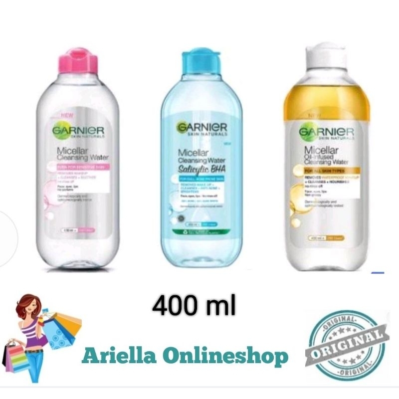 Garnier Micellar Water | Oil Infused 400 ml