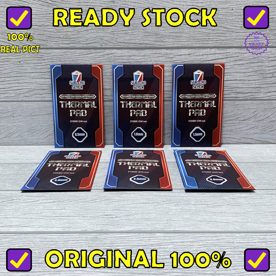 Thermal Pad Extreme Performance SUBZERO SEVEN 7 15W/m.K 90mm x 50mm