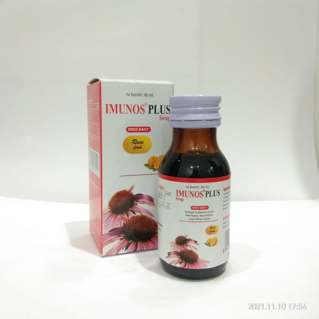 IMUNOS PLUS SIRUP vitamin daya tahan tubuh anak 60ml