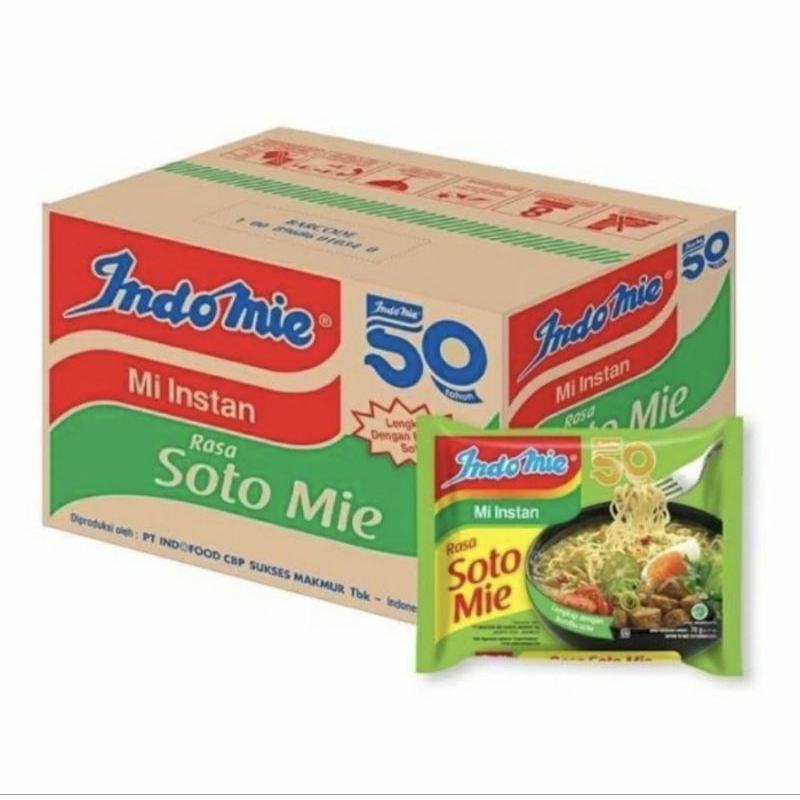 

Indomie Soto Mie 1 Dus 40 bungkus