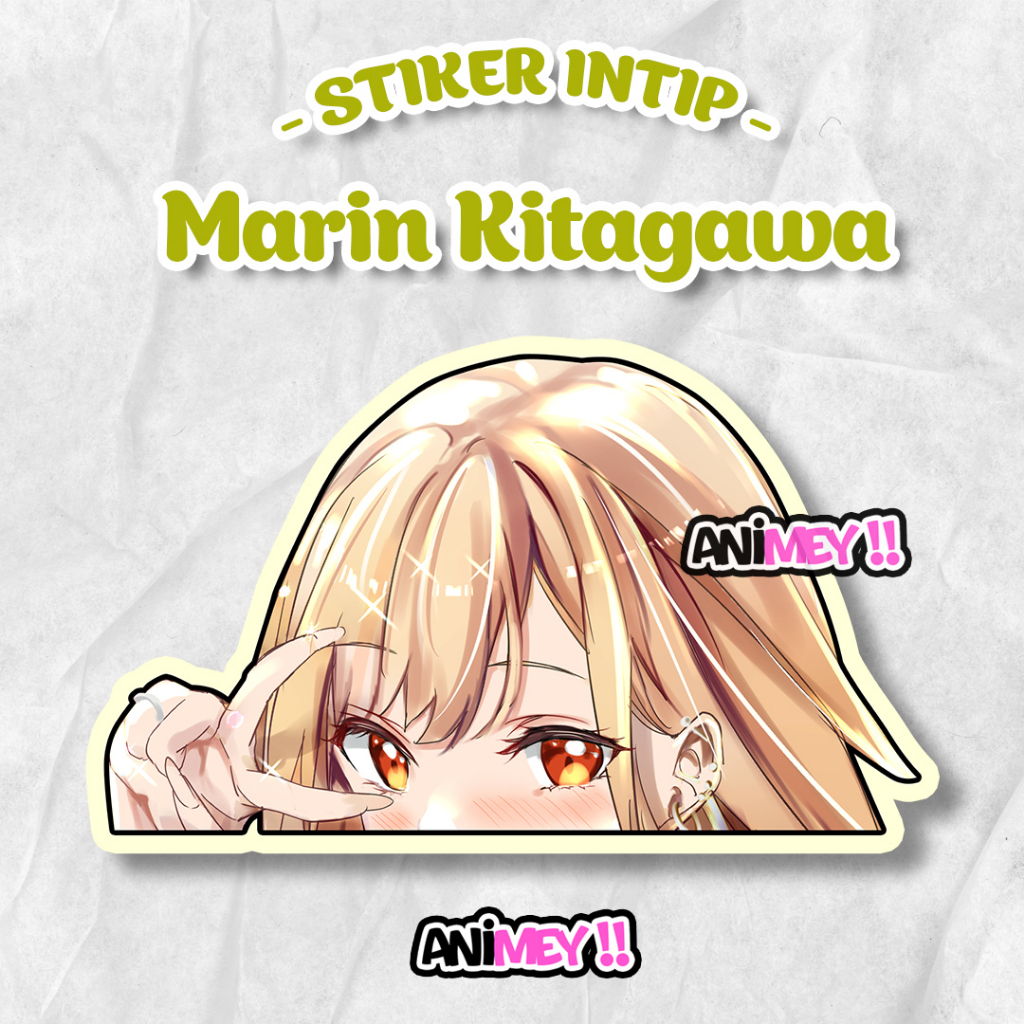 

Stiker Intip Marin Kitagawa / Sticker Anime Waterproof