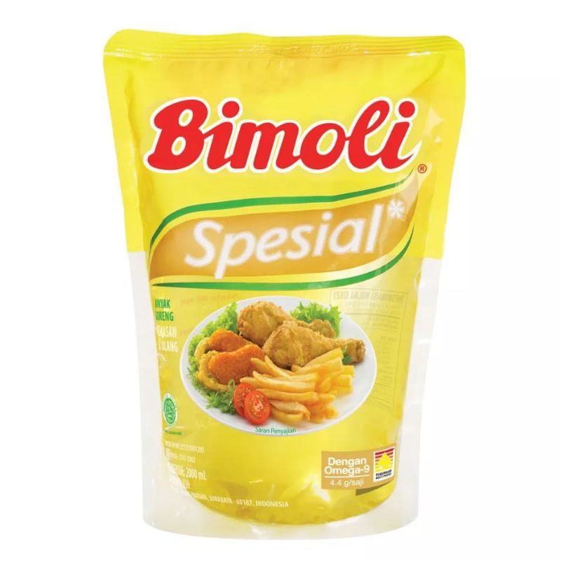 

Minyak Goreng Bimoli Spesial 2l dengan Omega9