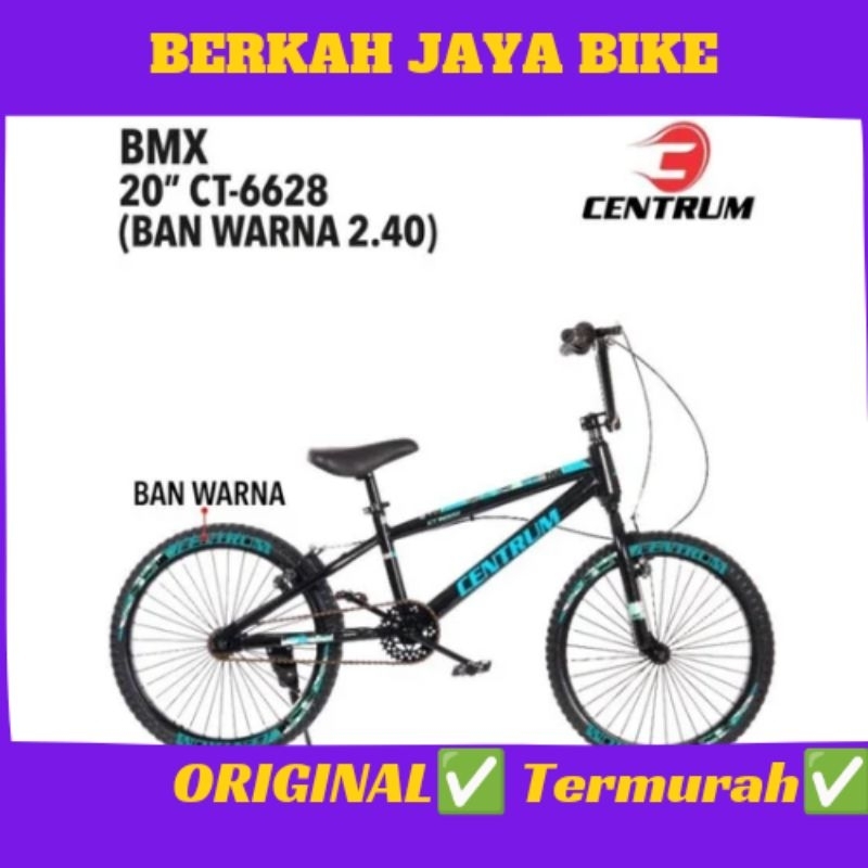 SEPEDA ANAK BMX 20 INCH CENTRUM BAN 2.40 SEPEDA BMX