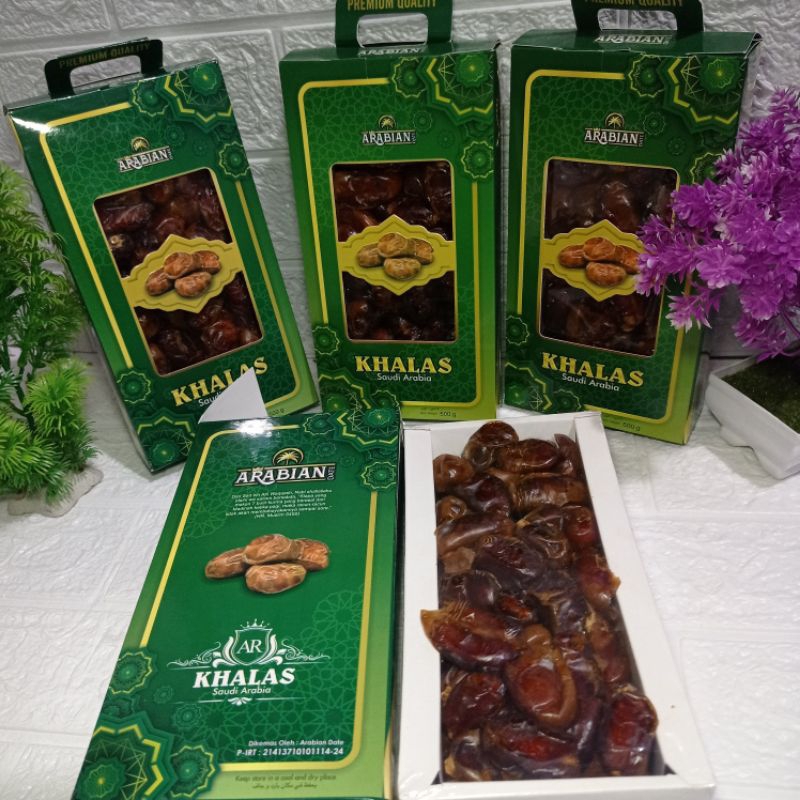 

arabian khalas 500 gr | kurma khalas | kurma premium