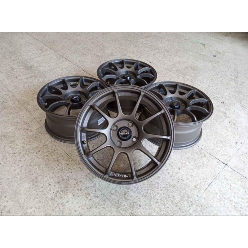 Velg Mobil Bekas Ring 15 Pcd 4x100 RAYS Brio Mobilio Freed Dll