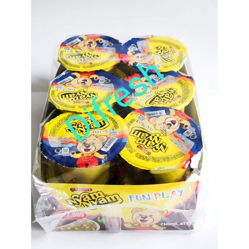 

Nyam Nyam Bubble Puff Chocolate isi 12 pcs