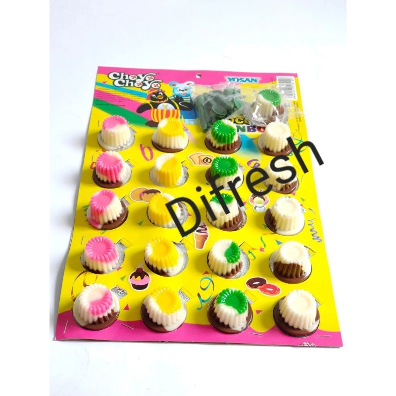 

Yosan Choyo Choyo Coklat isi 20 pcs