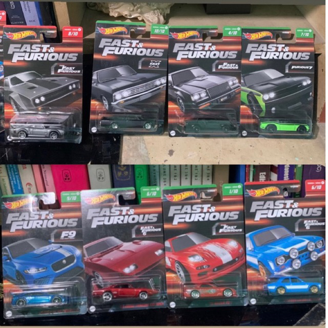 HOTWHEELS FAST AND FURIOUS WAVE 1 & 2