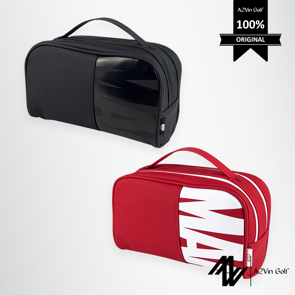 Tas Tangan Golf Volvik x Marvel Logo Golf Pouch