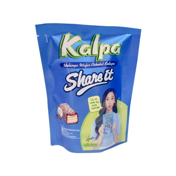 

Kalpa Share It Wafer Cokelat Kelapa Isi 10's