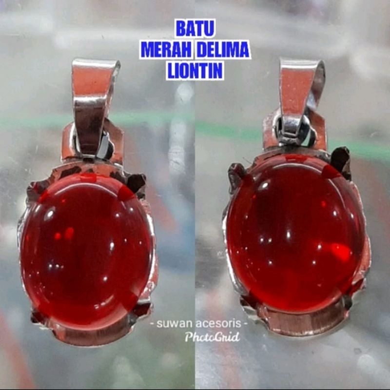 LIONTIN BATU MERAH DELIMA