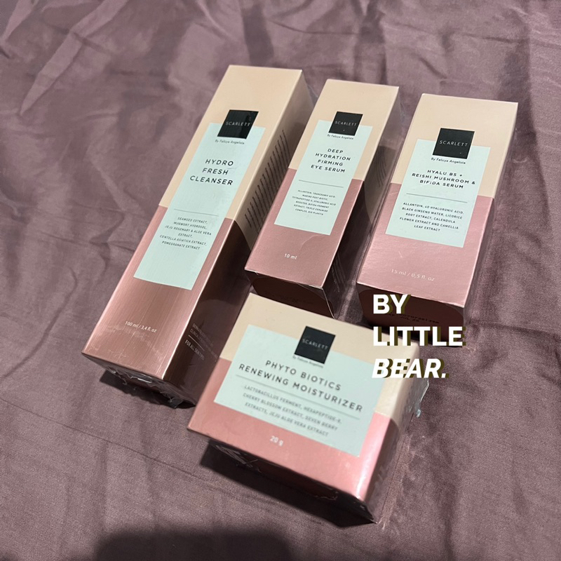 Scarlett EXO Glow to You package skincare set