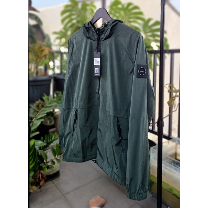 Liquid Nylon Windrunner Marshal Artist Pesto Green
