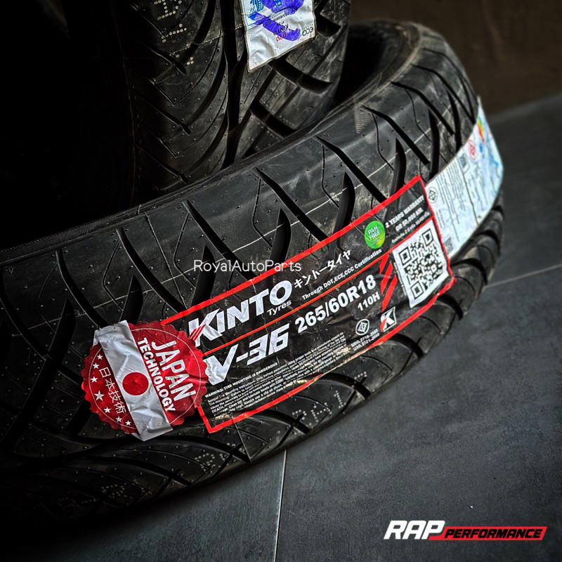 BAN KINTO V-36 265/60 R18 Not hero drag R111 Sailun