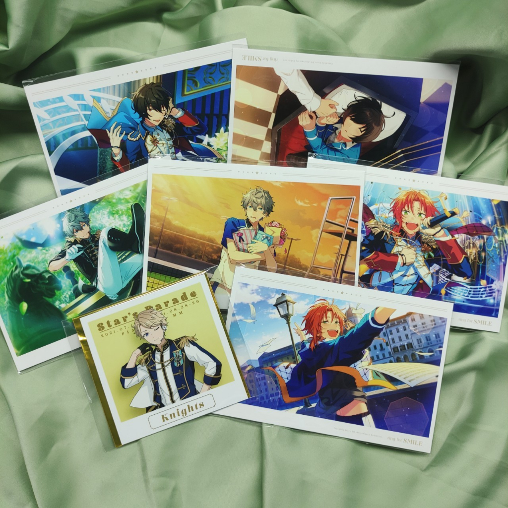 Ensemble Stars Knights 5th Anniv Postcard Bromide Photocard Stars Parade