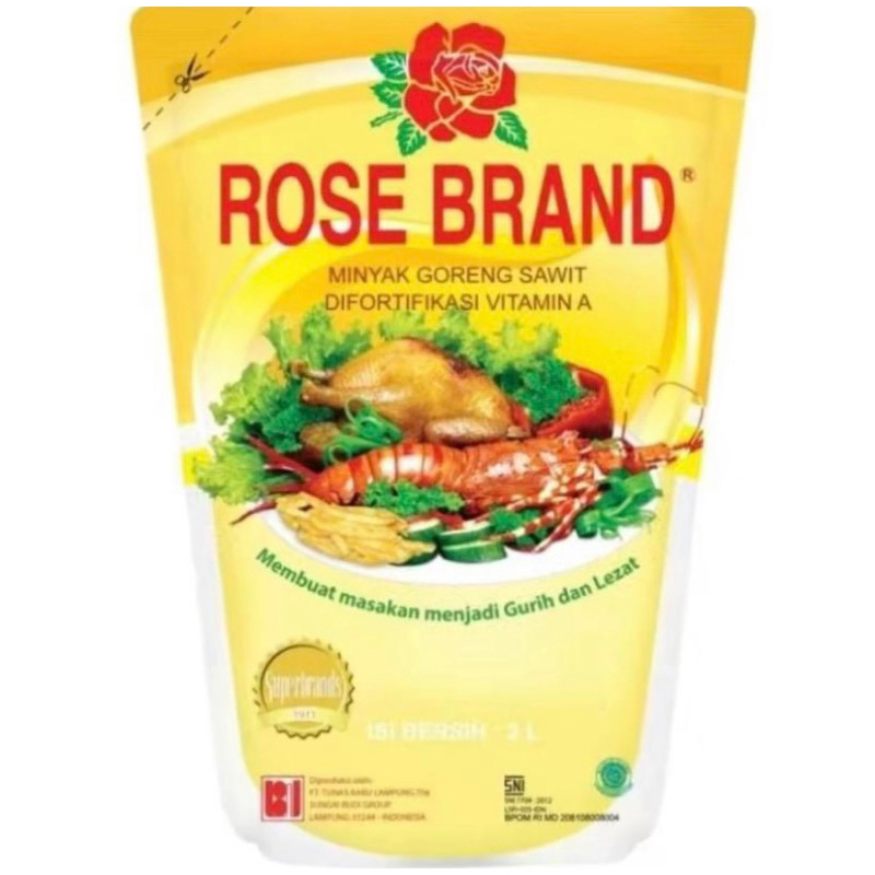 

Minyak Goreng Refill Rose Brand 2L