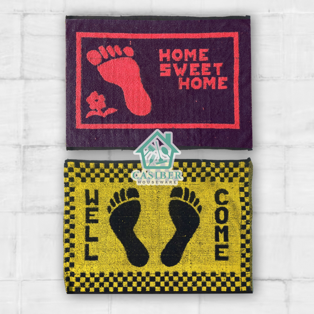 Keset kaki Handuk Motif 40x60cm keset handuk motif keset handuk murah