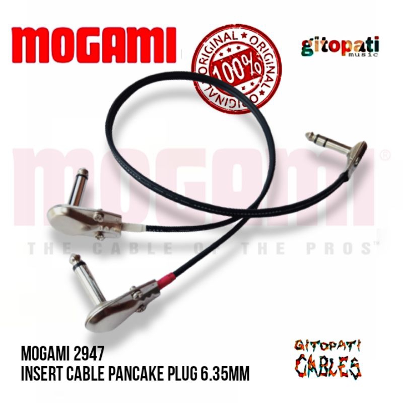 Insert cable mogami 2947 TRS to 2 TS 6.35mm