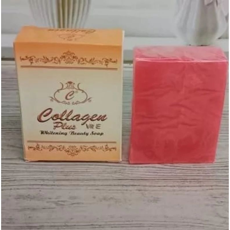 SABUN COLLAGEN plus vit E // sabun collagen original // collagen whitening