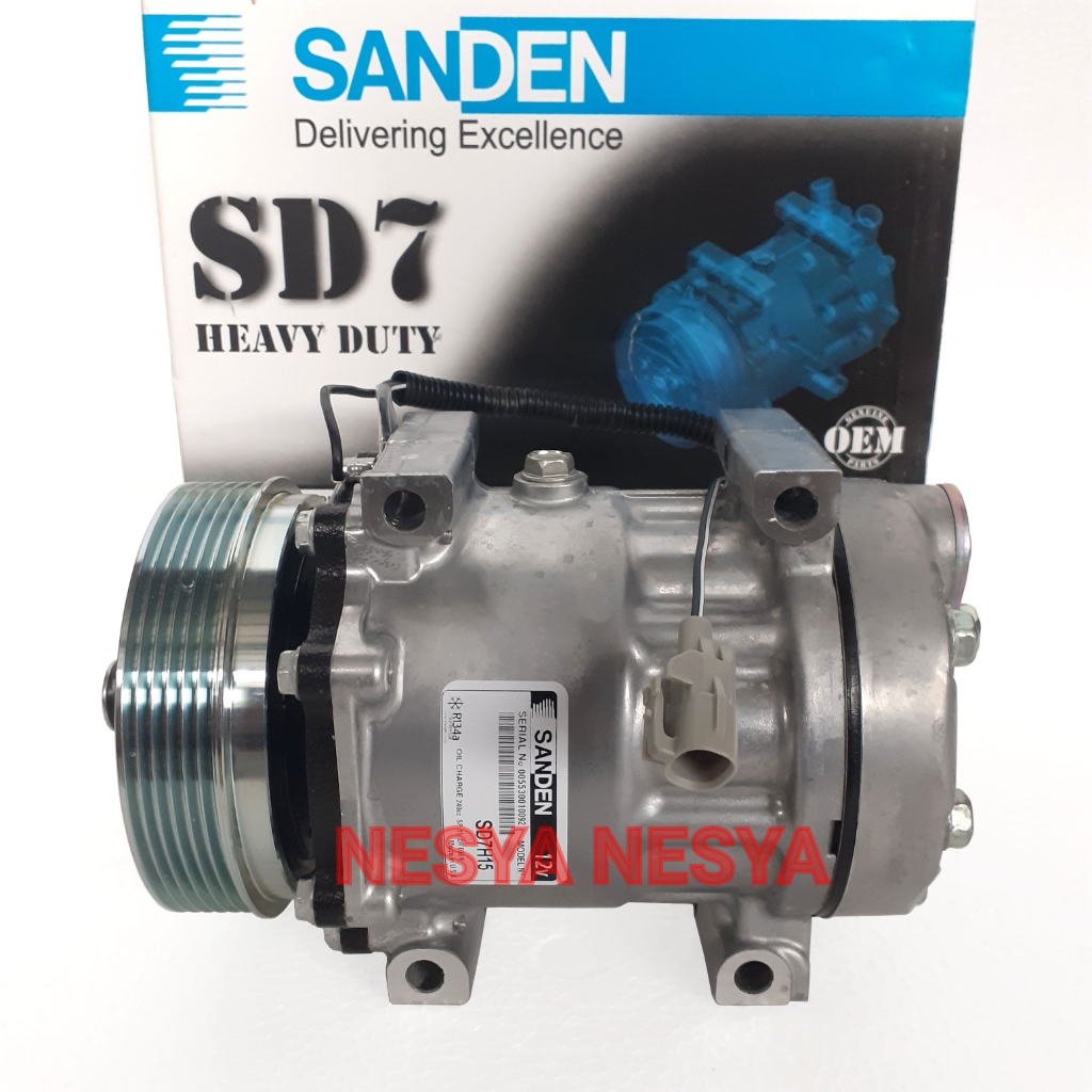 Compressor Compresor Kompressor Kompresor AC Merek SANDEN untuk Mobil Jeep Cherokee XJ Limited ( AMC