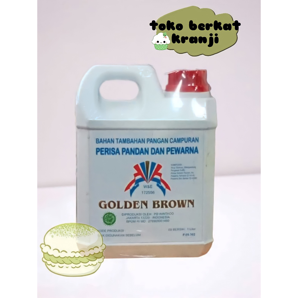 

Golden brown pandan 1kgx12/crt