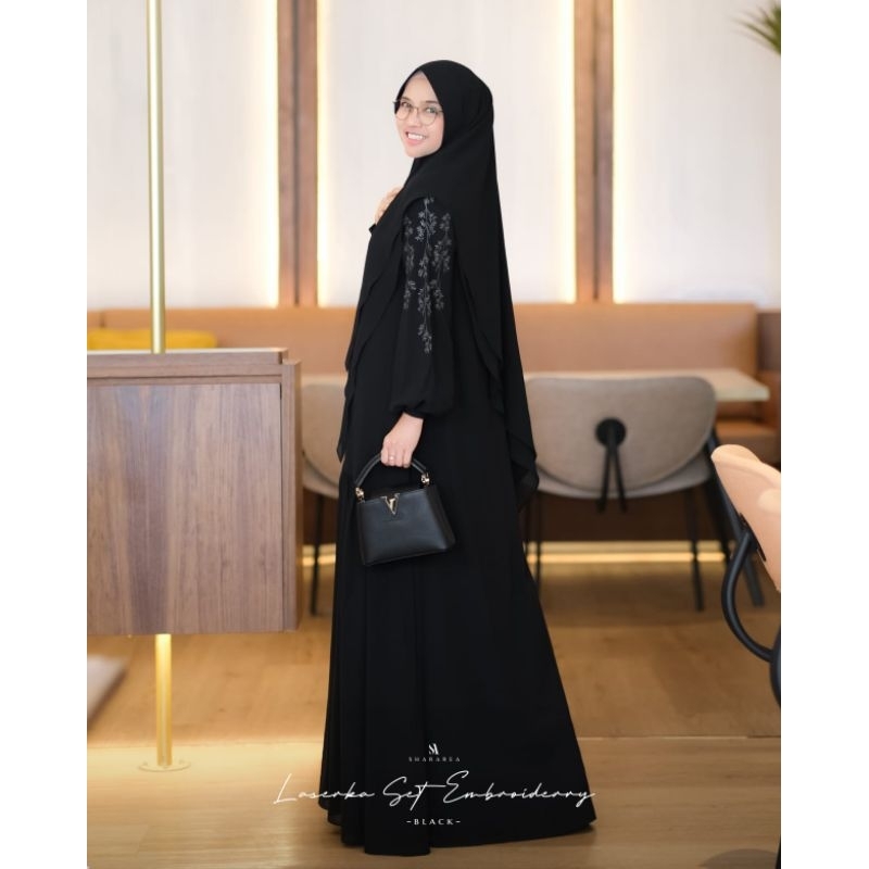 Laserka Set ( Dress + Khimar ) by shArarea