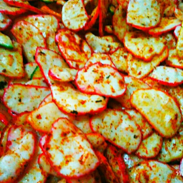 seblak kering bandung kerupuk pedas