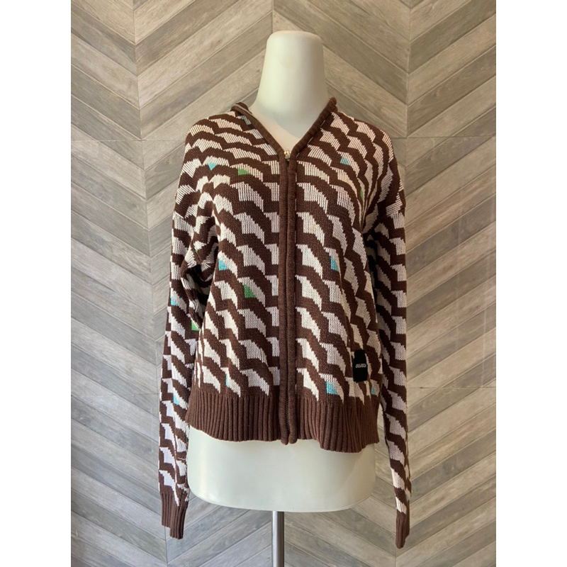 [PRELOVED] sweater jaket merk OUVAL RESEARCH