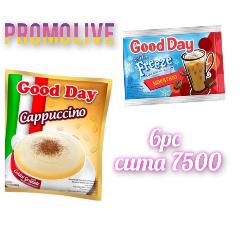 

Good Day Cappucino Goodday Freeze (5pc)