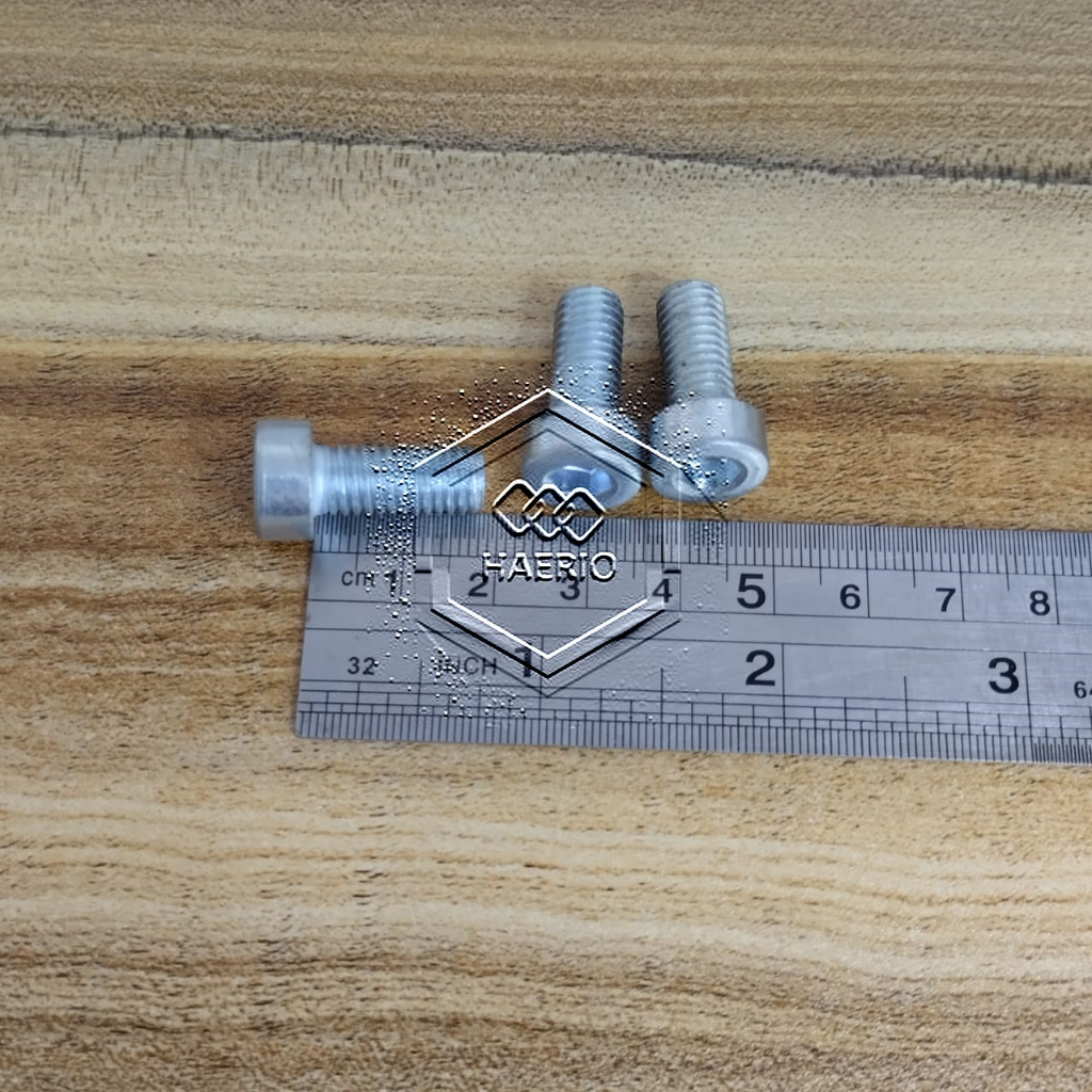 Baut Suling Shock Honda  L M8x18 M8 x 18 sok bawah kunci L 6 L6 BEBEK