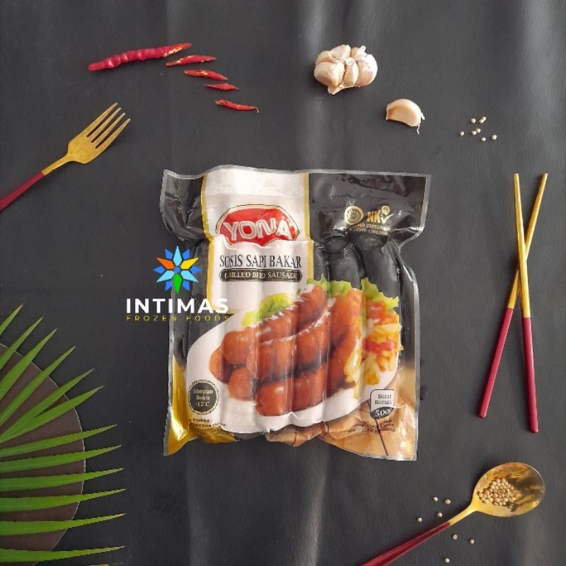 

Yona Sosis Sapi Bakar Jumbo 500g