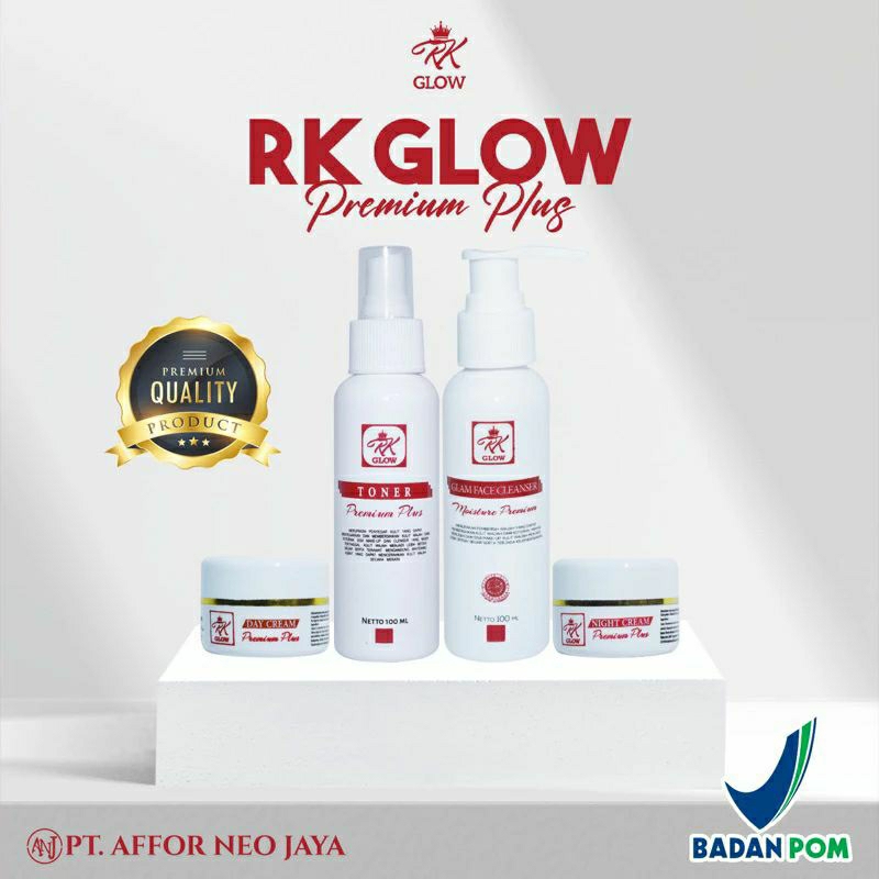 pusatskincare.id - PAKET PREMIUM PLUS RK GLOW - PREMIUM PLUS - RKGLOW - PAKET PREMIUM RK GLOW
