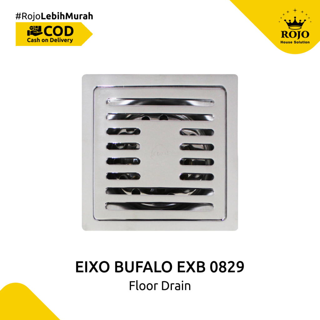 Eixo Bufalo EXB 0829 Floor Drain Stainless
