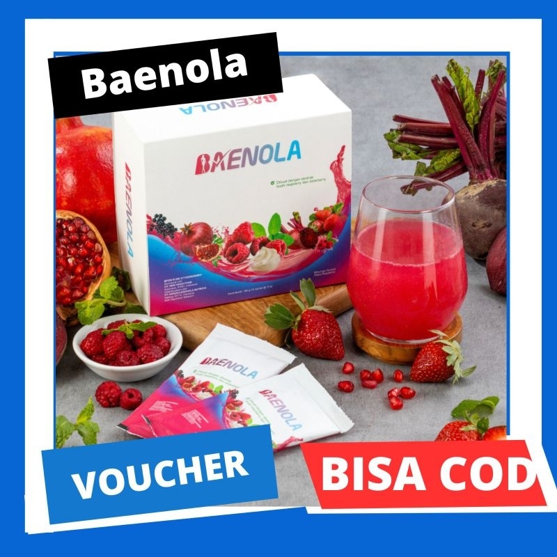 

[Ready Stock] BAENOLA minuman ekstrak buah Kaya Antioksidan rasa Raspberry (12 Sachet)