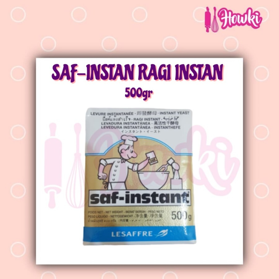

Saft-Instant / Ragi Instant Dry Yeast / Ragi Kering 500 gr