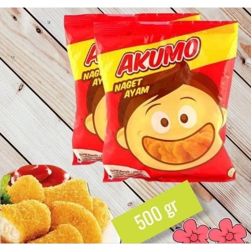 

Akumo Chicken Nugget 500gr