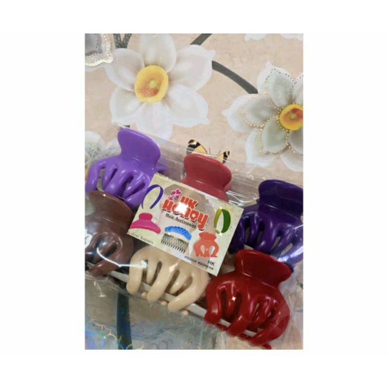 Jedai Doff 5 cm Jedai Cakar 5 Jepit Rambut Doff Lokal Jedai Regurel