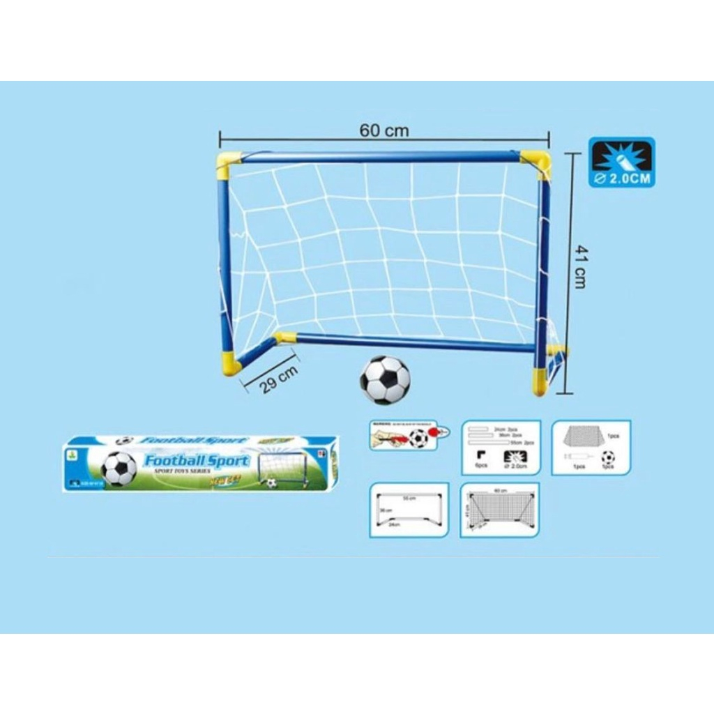 Mainan Anak Gawang Sepak Bola Mini Football Gawang Mainan Mini Olahraga Anak